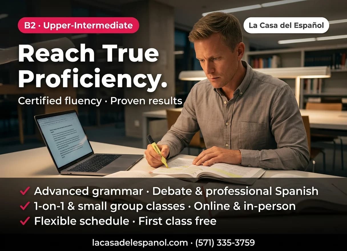 Upper-Intermediate Spanish